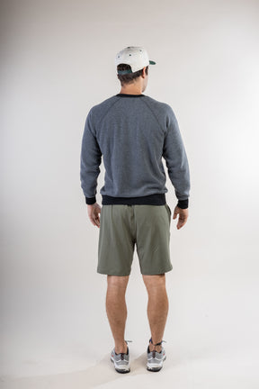 Men's BlanketBlend Move Crewneck + Shorts Set