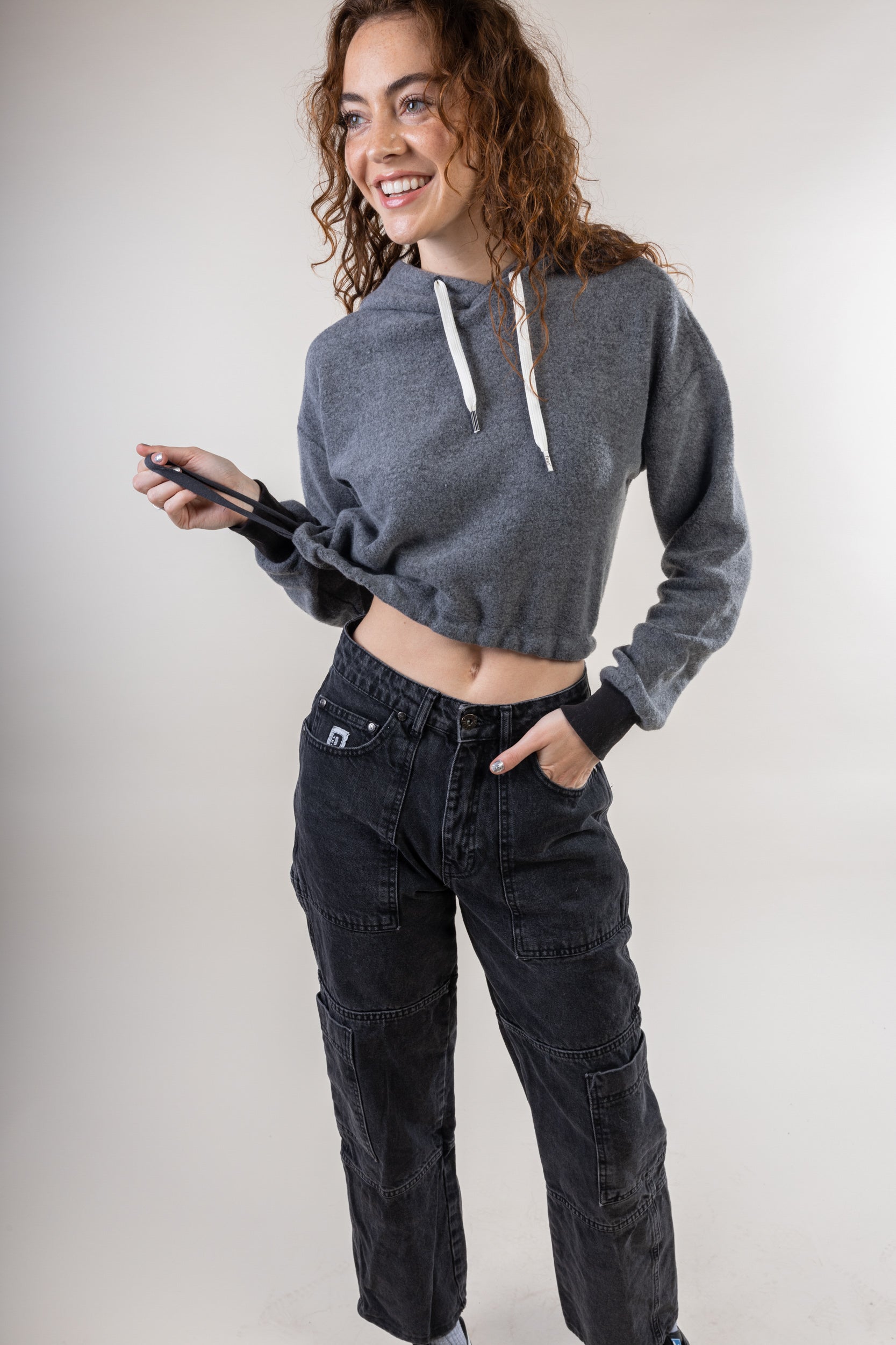 Womens BlanketBlend Cropped Hoodie