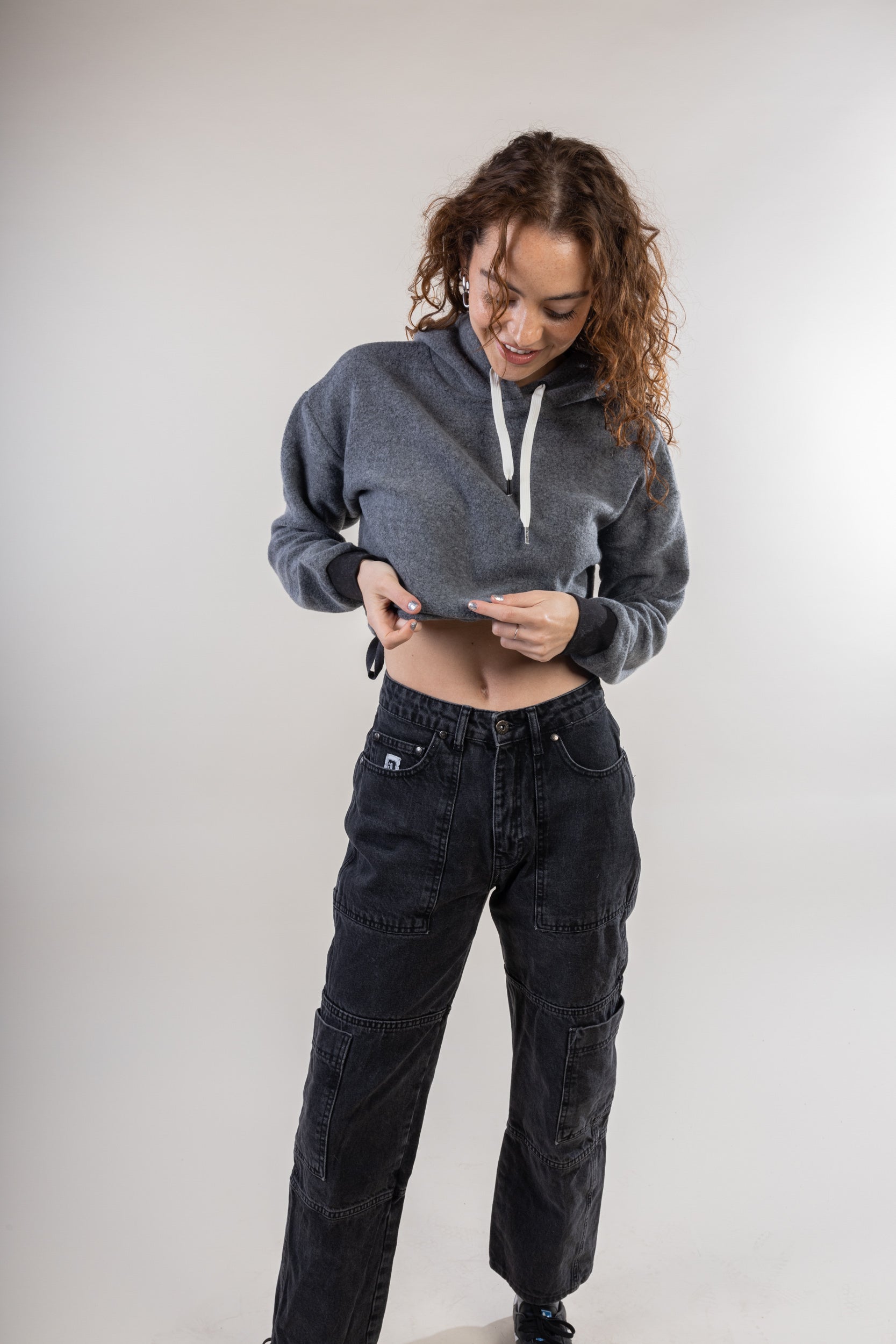 Womens BlanketBlend Cropped Hoodie