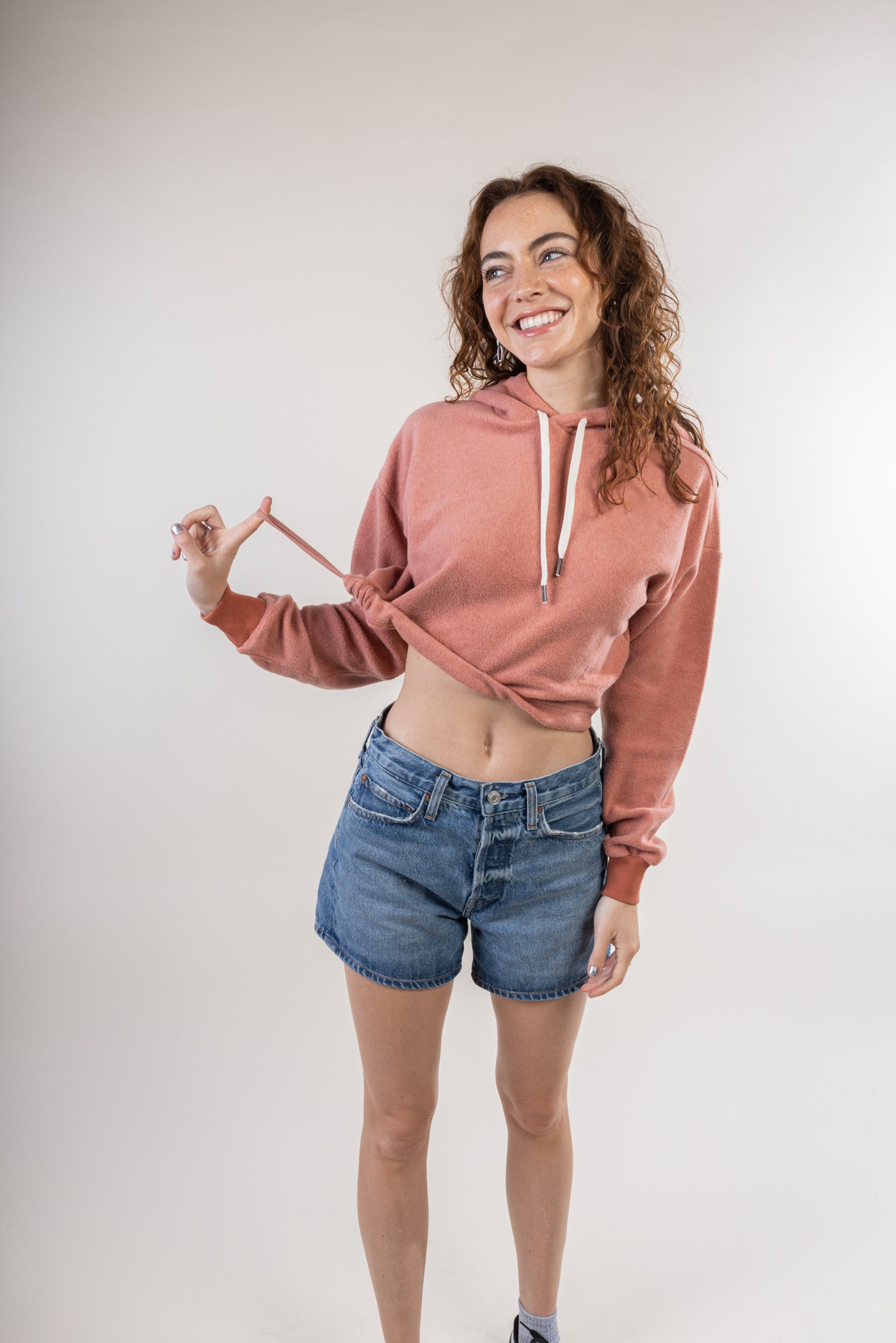 Womens BlanketBlend Cropped Hoodie