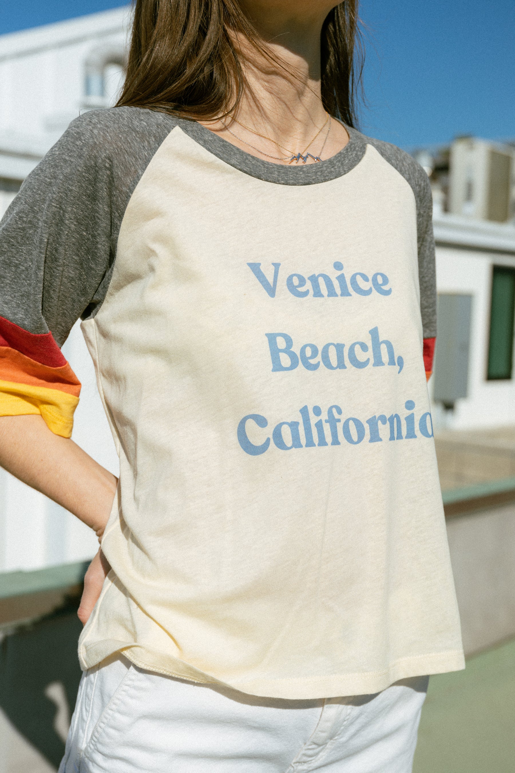 Unisex Venice Beach California Short Sleeve Shirt