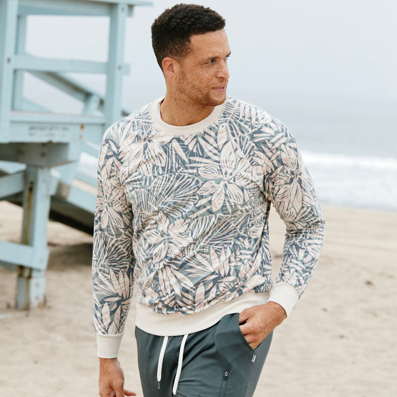 Mens BlanketBlend Move Crewneck - Tropics