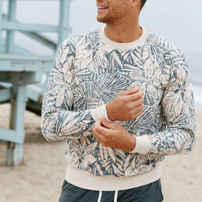 Mens BlanketBlend Move Crewneck - Tropics