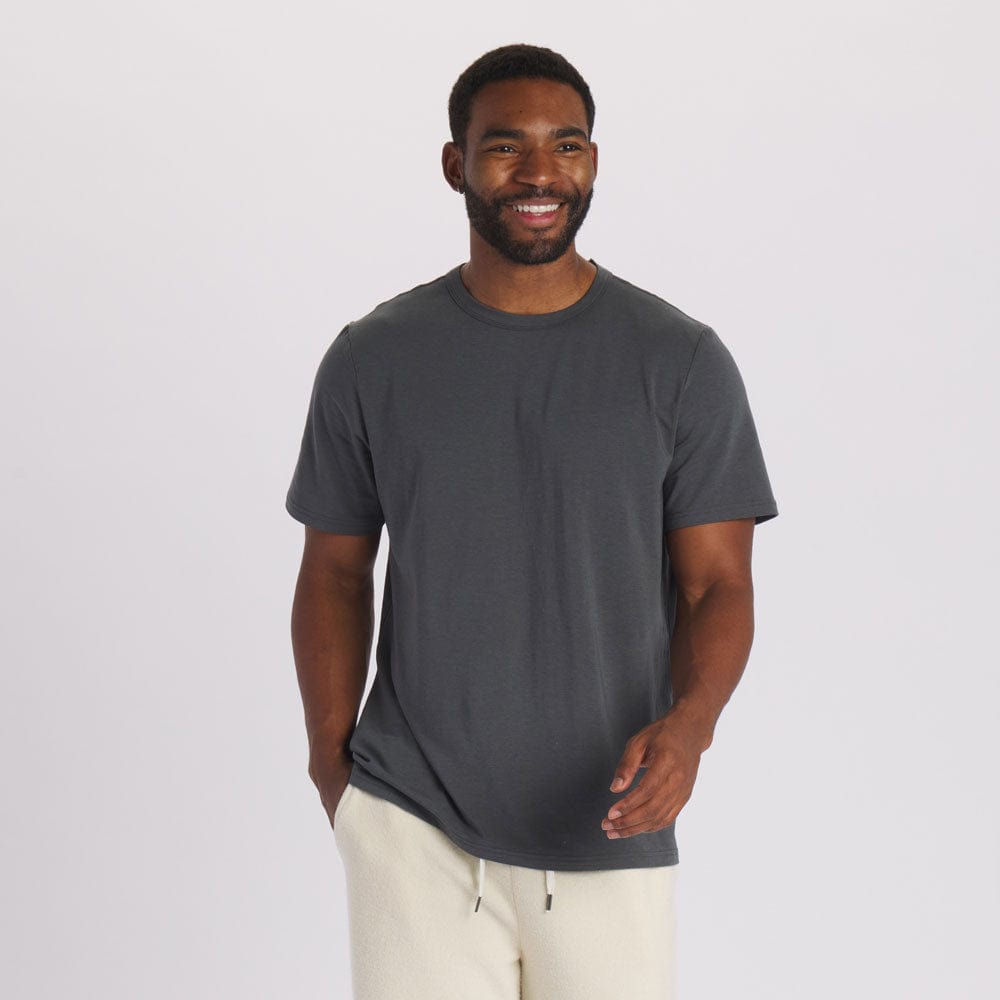 Mens BreezyBlend Stretch Short Sleeve Tee